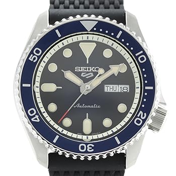 み*ん様 動作品　SEIKO 5 SPORTSデイデイト自動巻きブレスウォッチ Amazon.co.jp: [セイコー] SEIKO 5 Sports SKX Sense Style 自動
